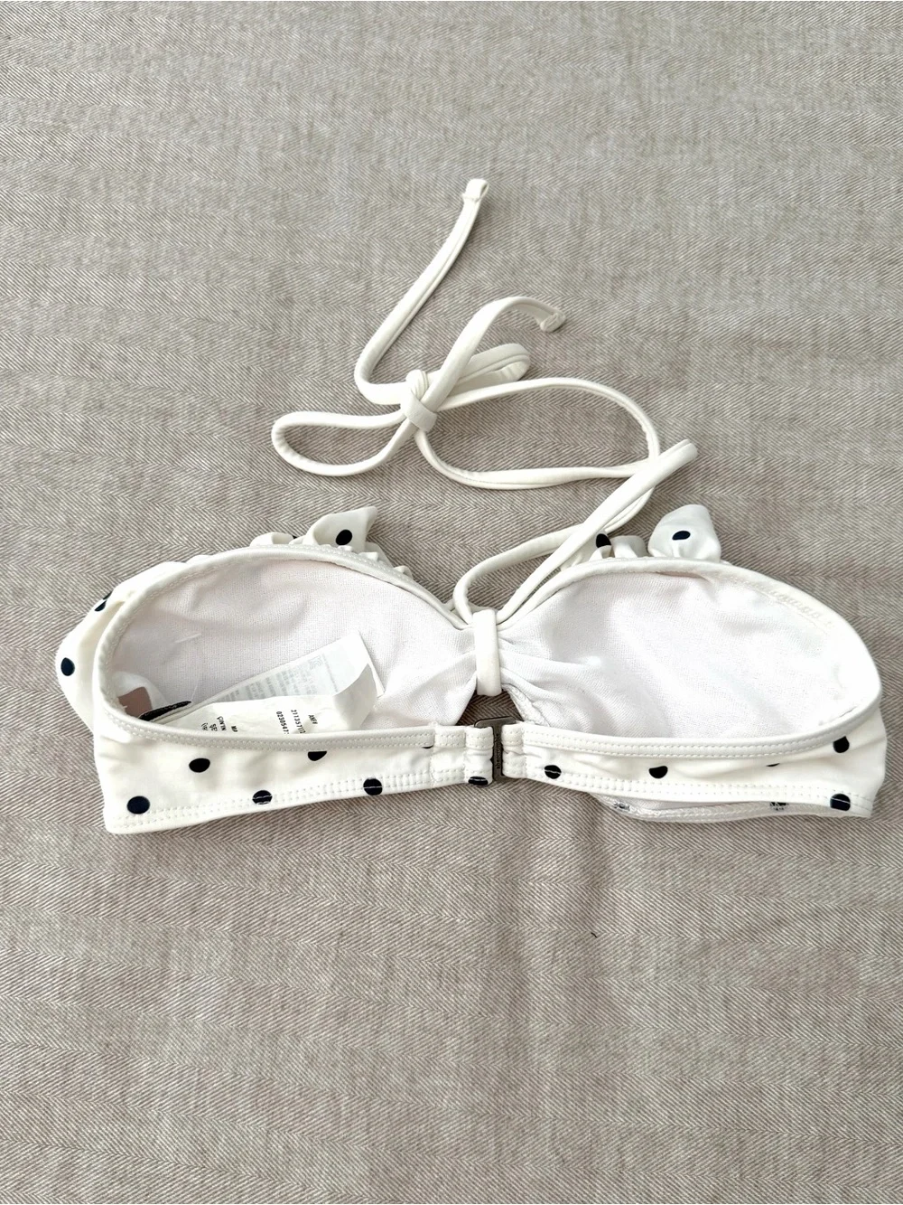 abercrombie Kids Polka Dot Bikini Top NEW